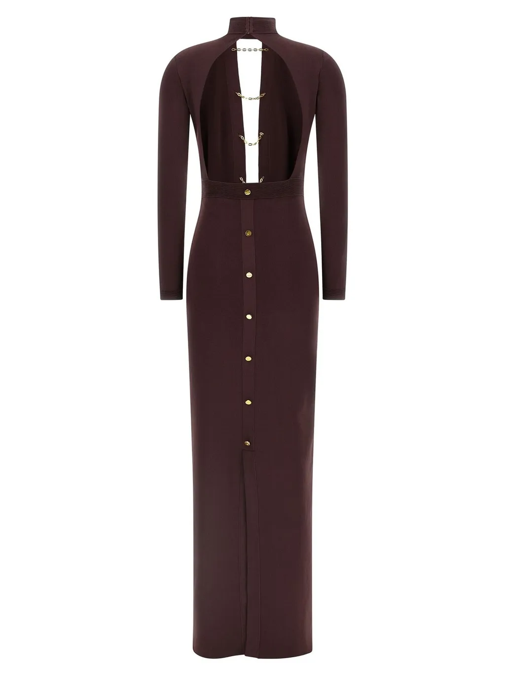 Jewel Cufflinks Knit Dress