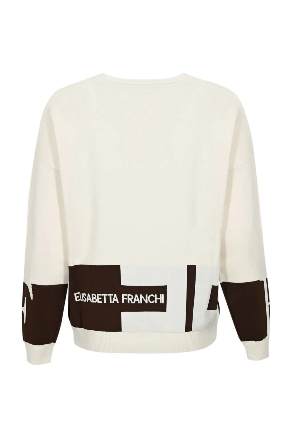 Two-Toned Crewneck Jumper