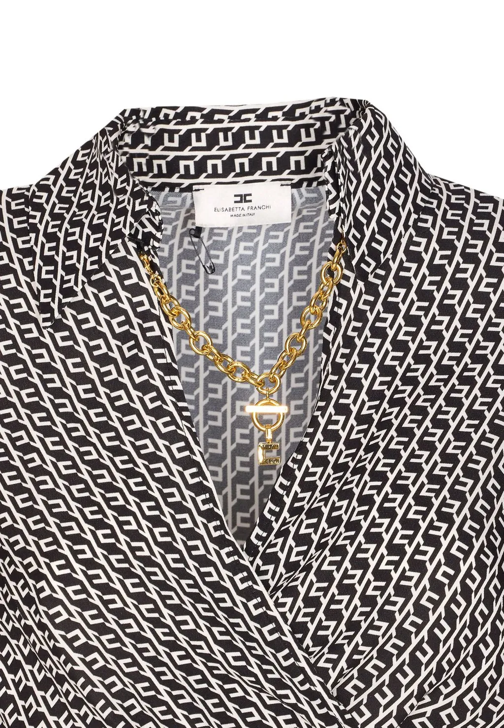 Geometric Printed Georgette Shirt