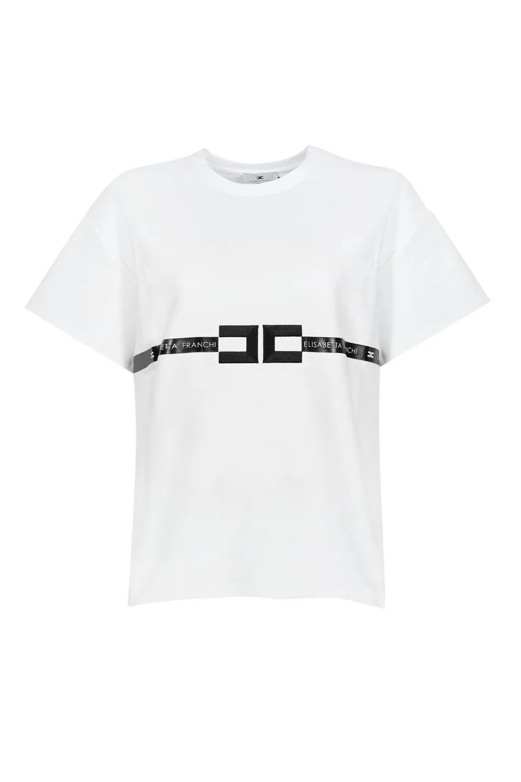 Logo Embroidered Jersey T-Shirt