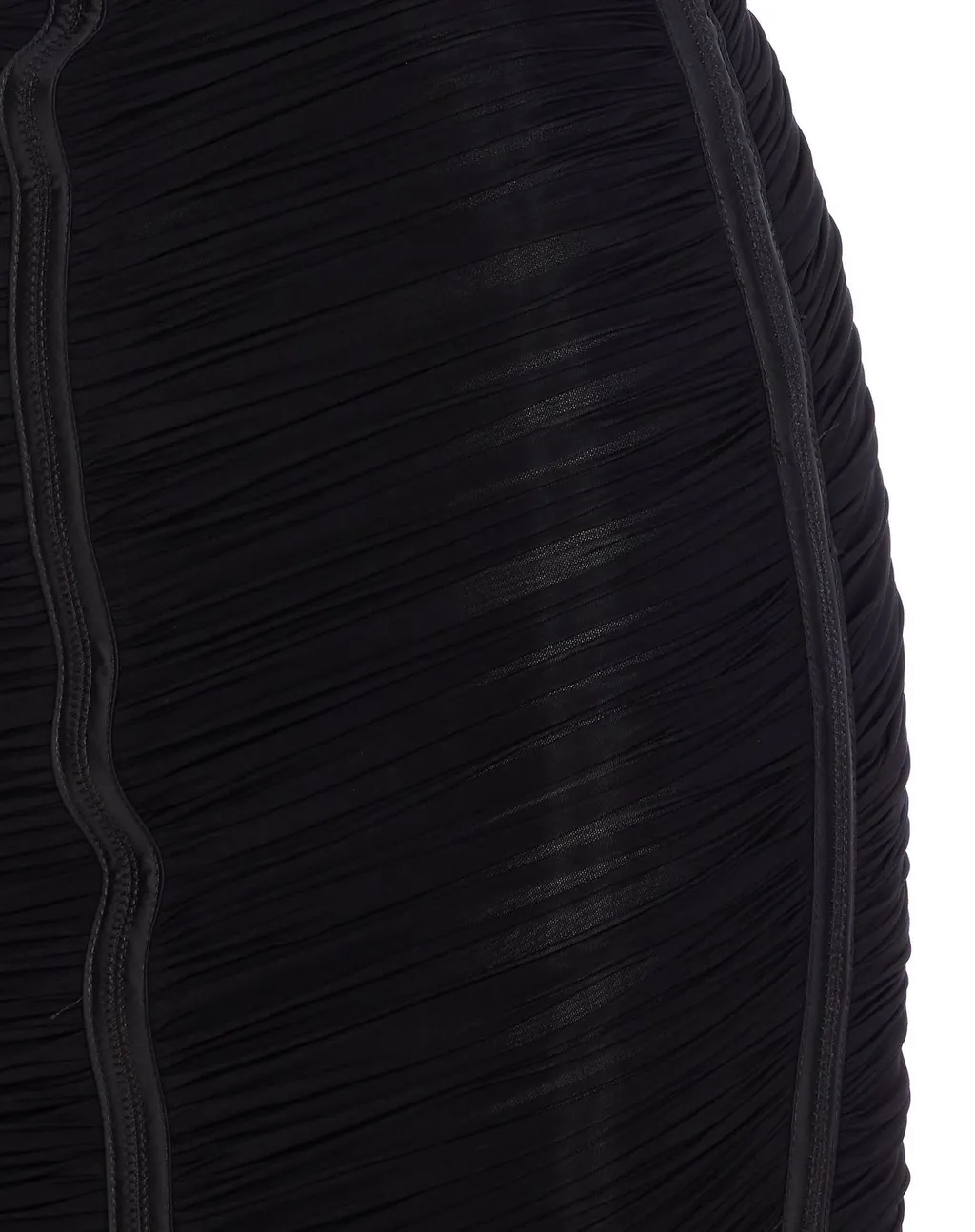 Drape Detailed Slim-Fit Midi Dress
