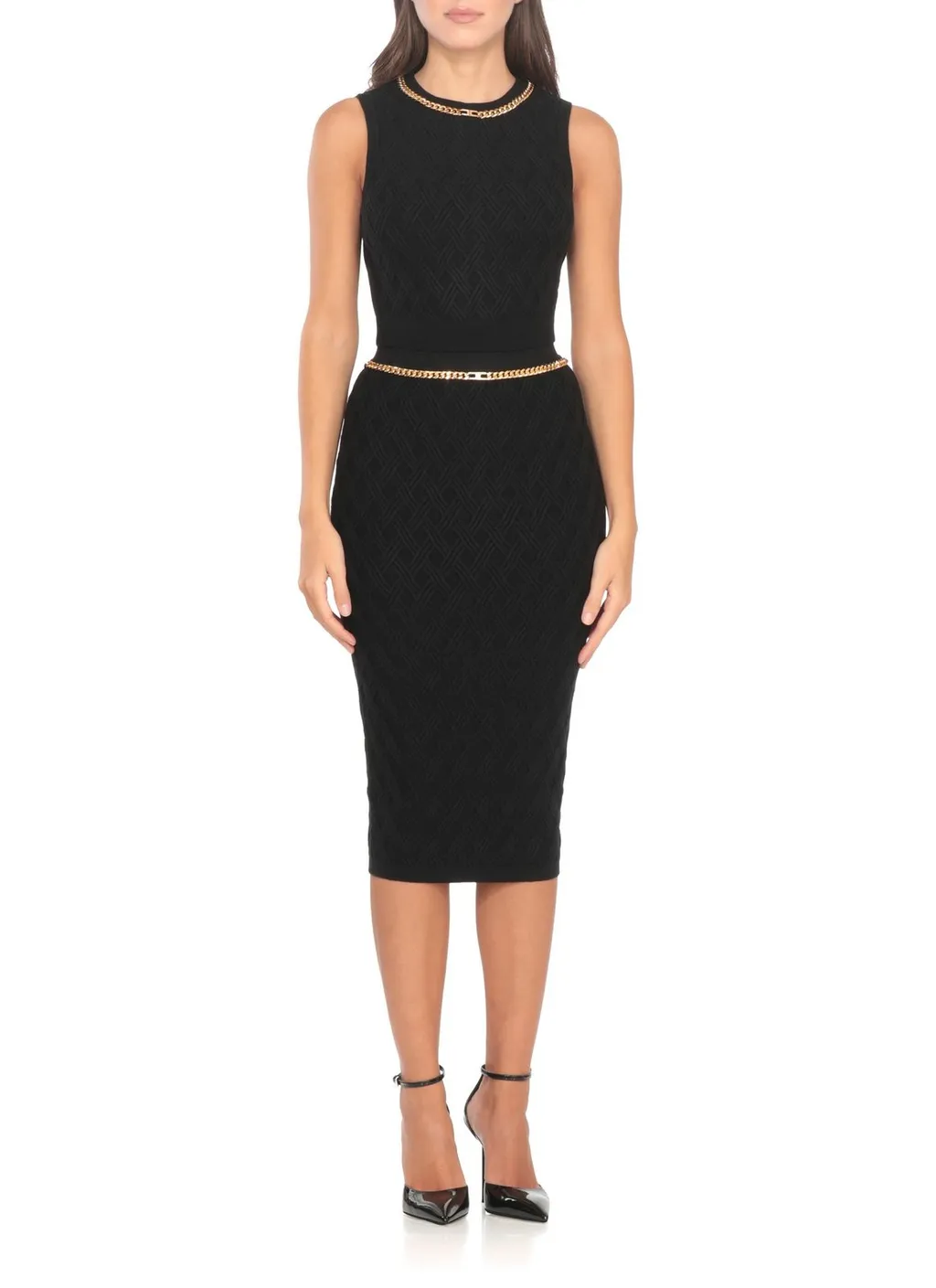 Diamond Pattern Knitted Top