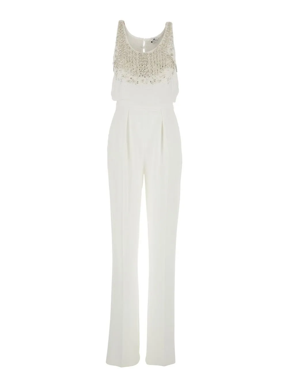 Georgette CrÊPe Embellished Jumpsuit