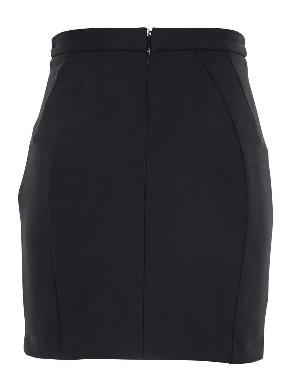 Chain Embellished Mini Skirt