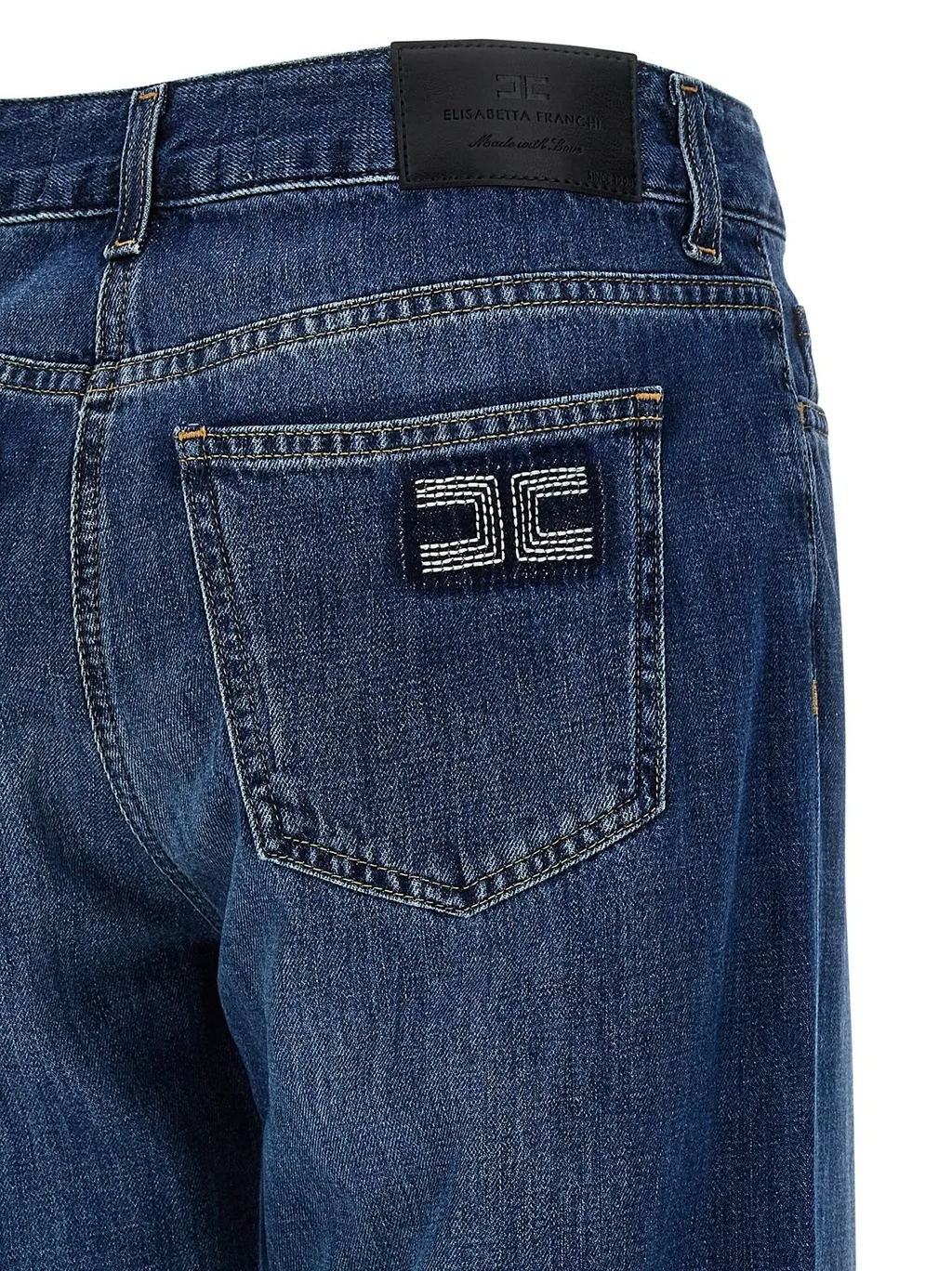 Logo Detailed Palace Jeans