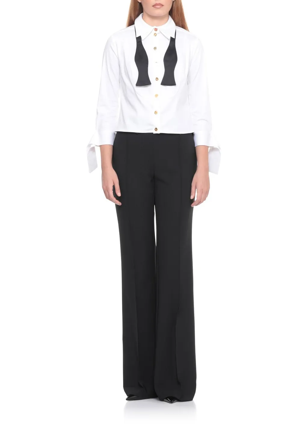Bow Tie Poplin Shirt