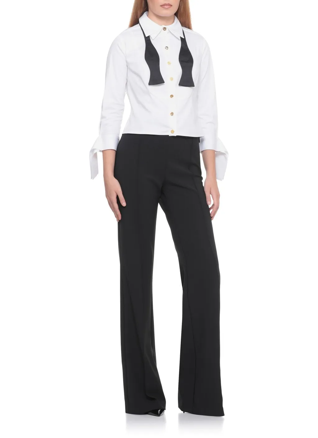 Bow Tie Poplin Shirt