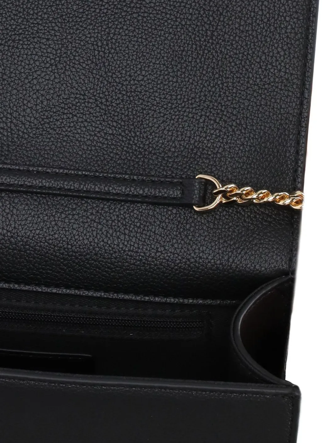 Logo Plaque Chain-Linked Shoulder Bag