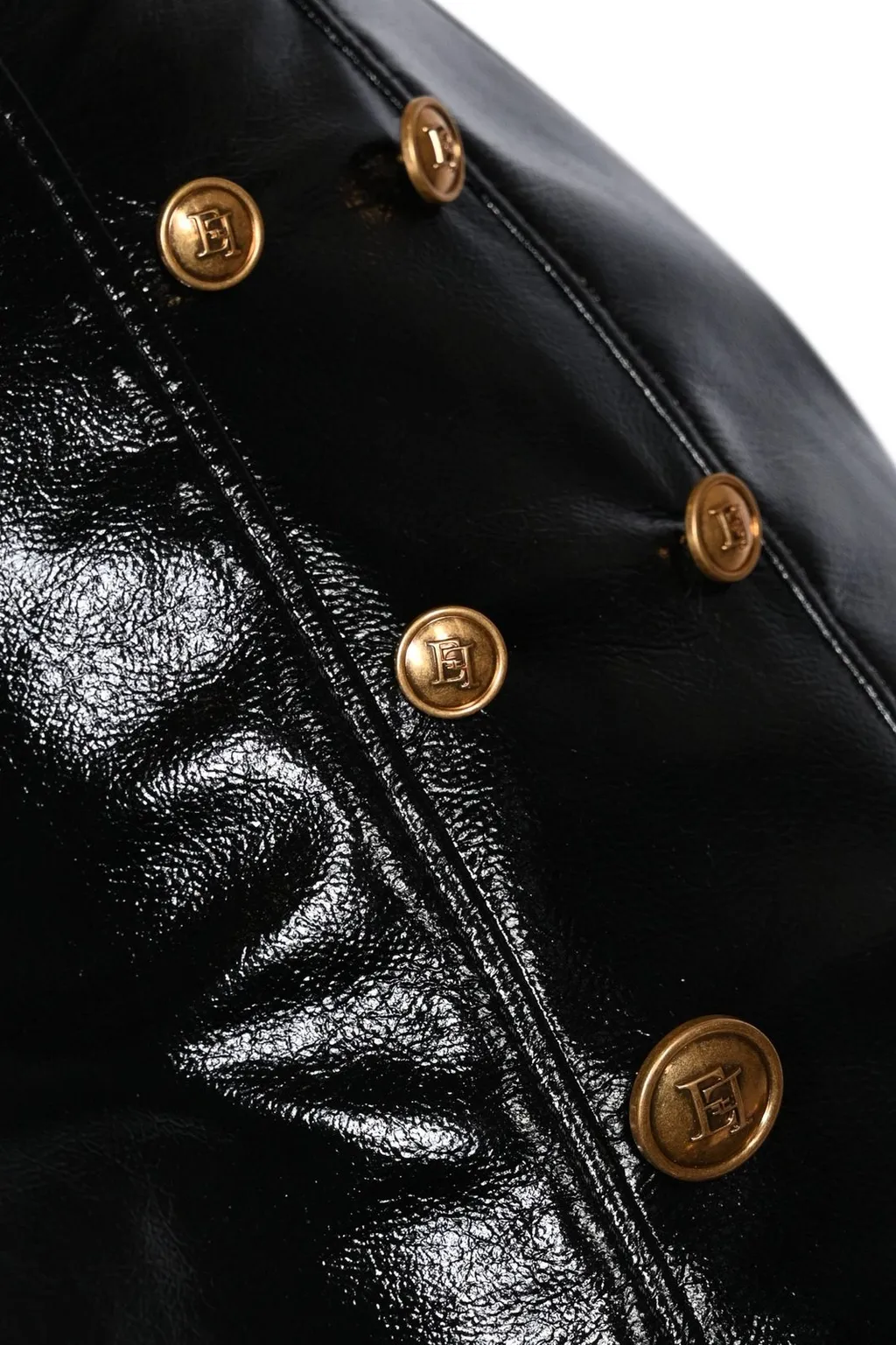 Jewel Buttons Skirt