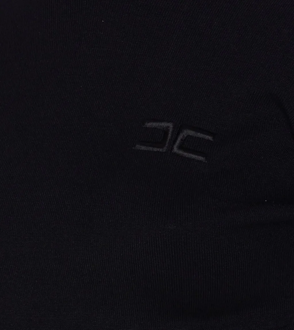 Turtleneck Poplin Top