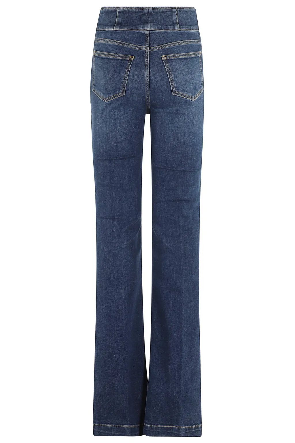 Buttoned High Waist Jeans