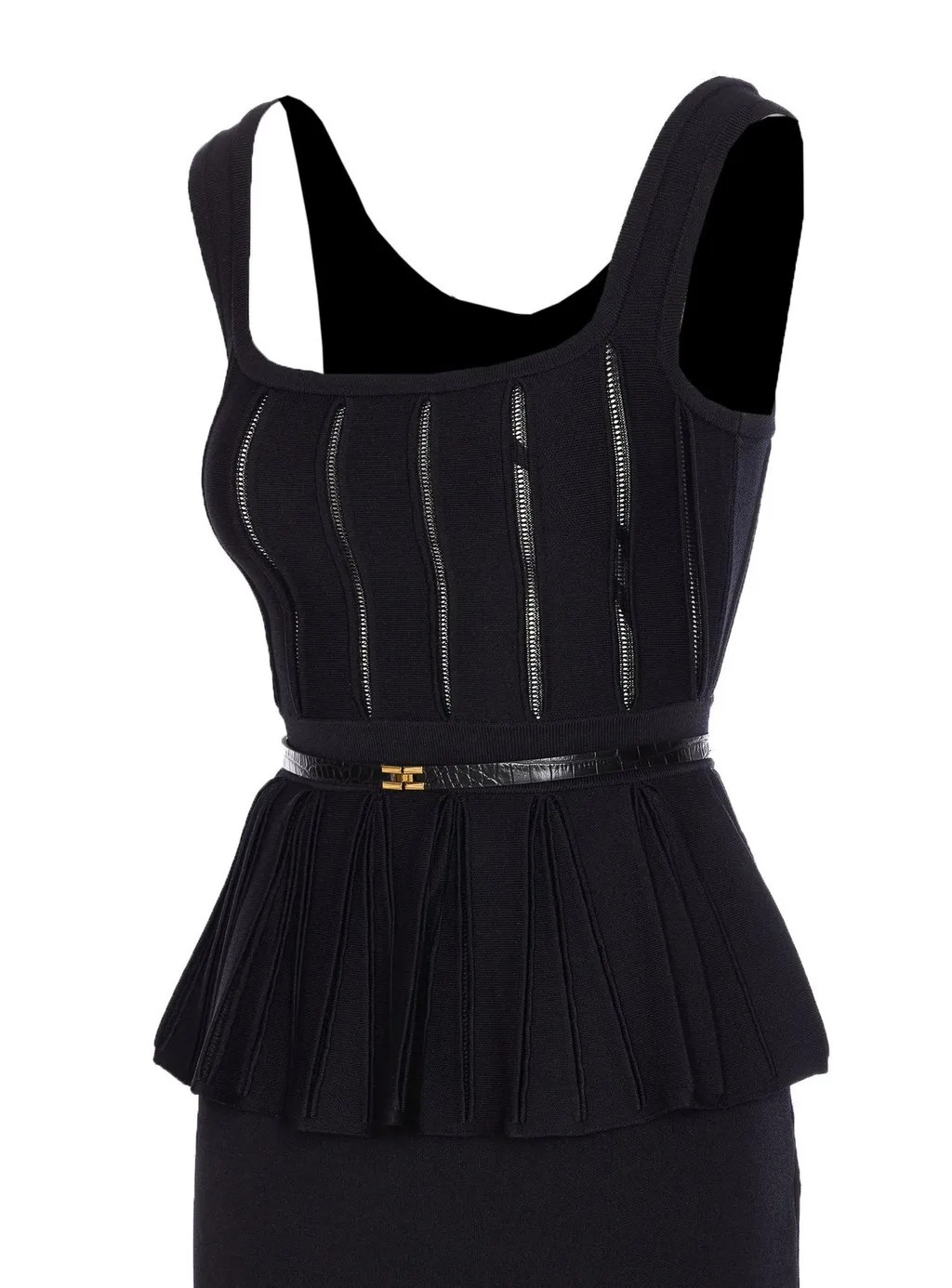Sleeveless Knitted Dress