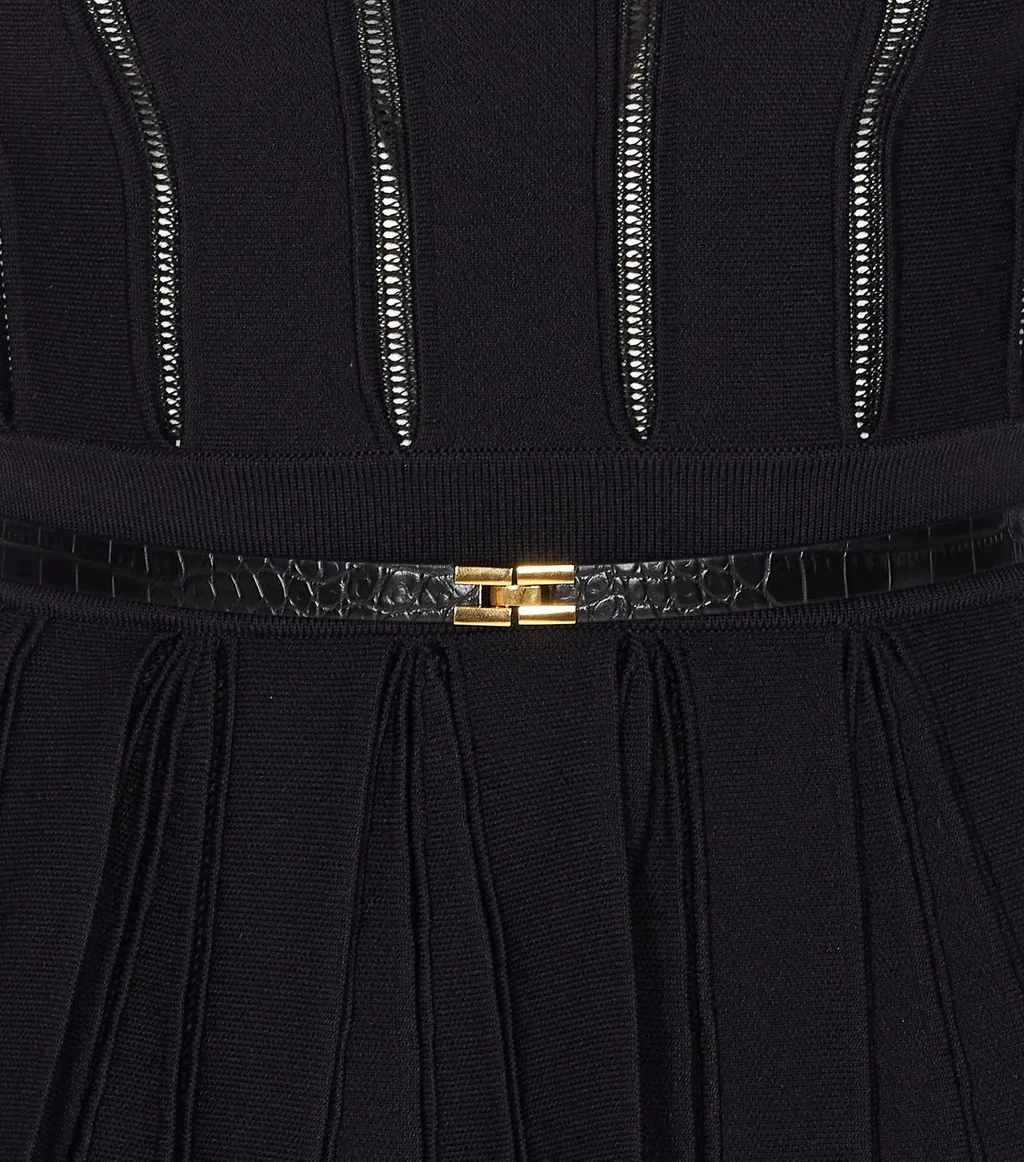 Sleeveless Knitted Dress