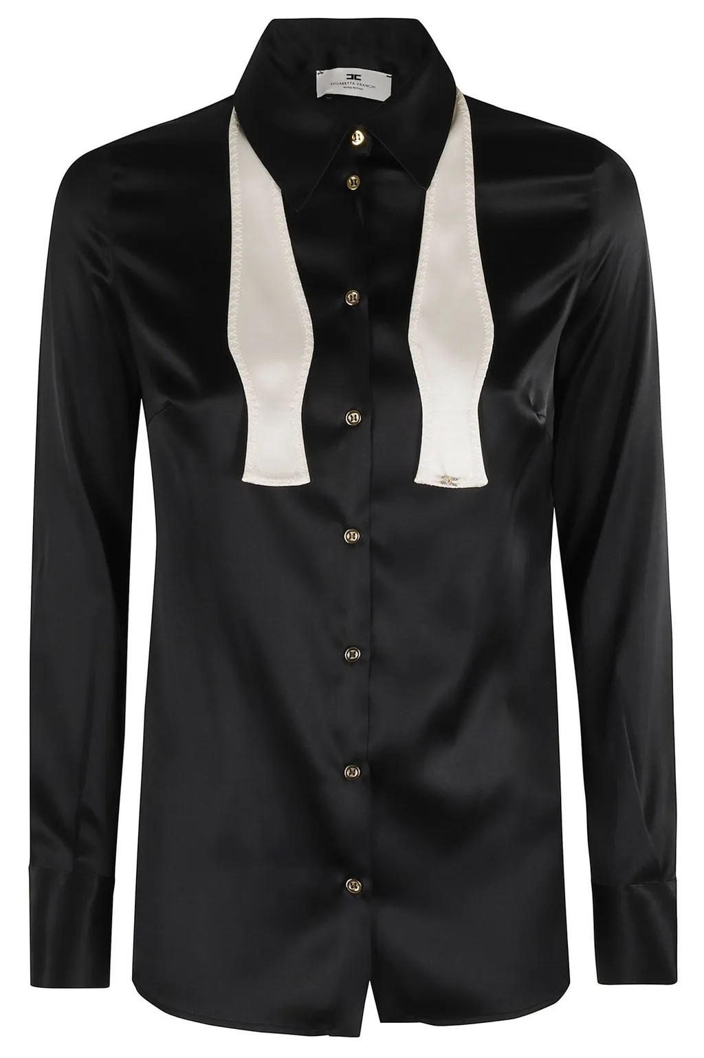 Bow Tie Satin Blouse