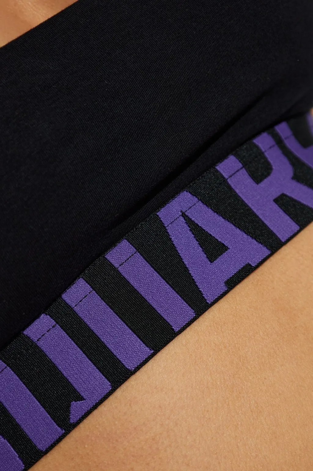 Logo Jacquard Bra