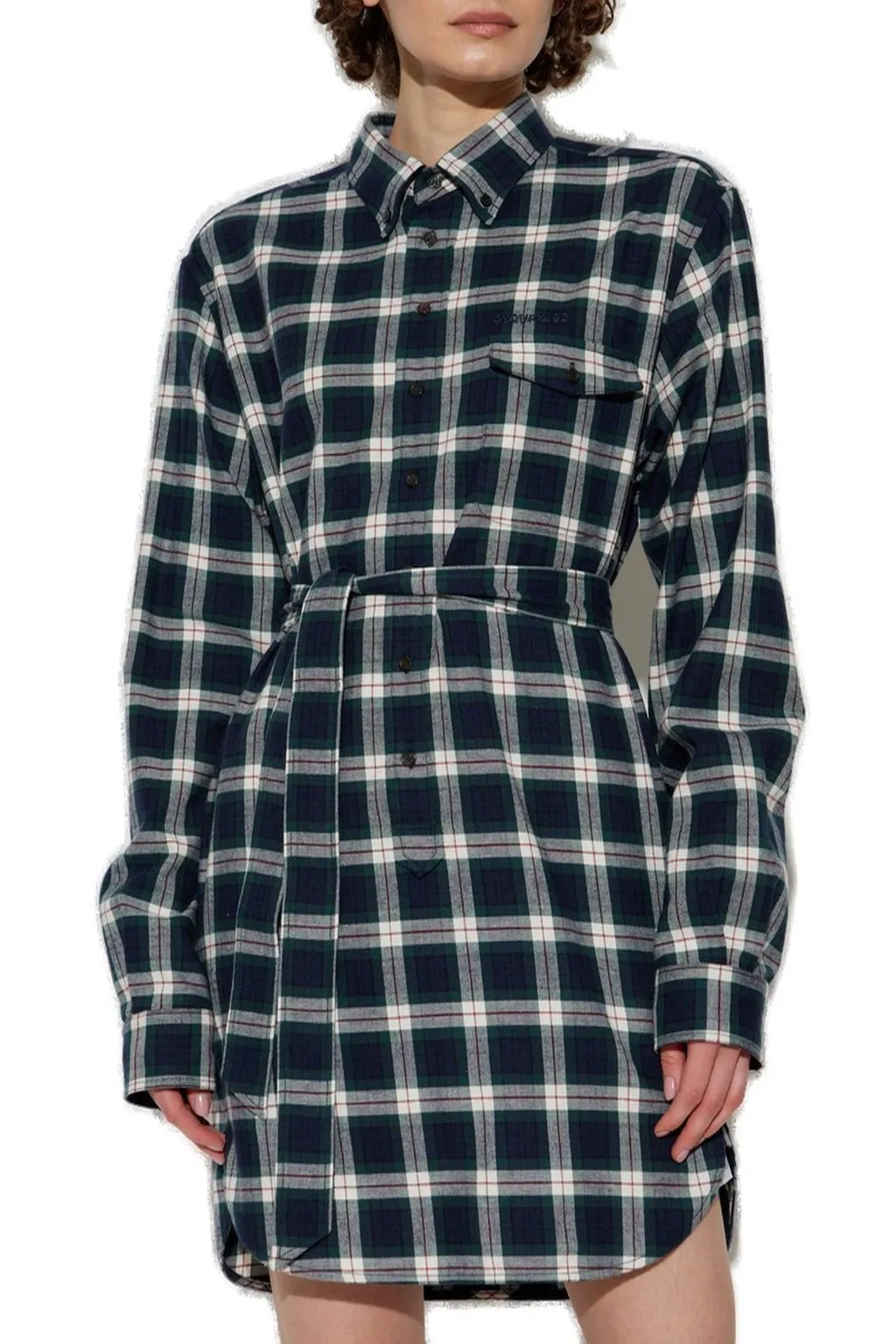 Check Pattern Dress