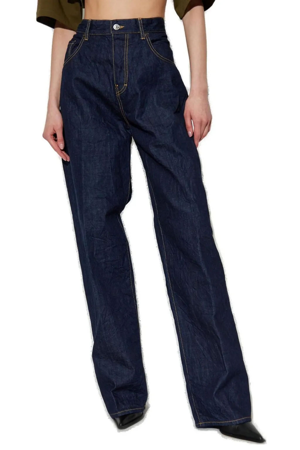 Wide-Leg Jeans