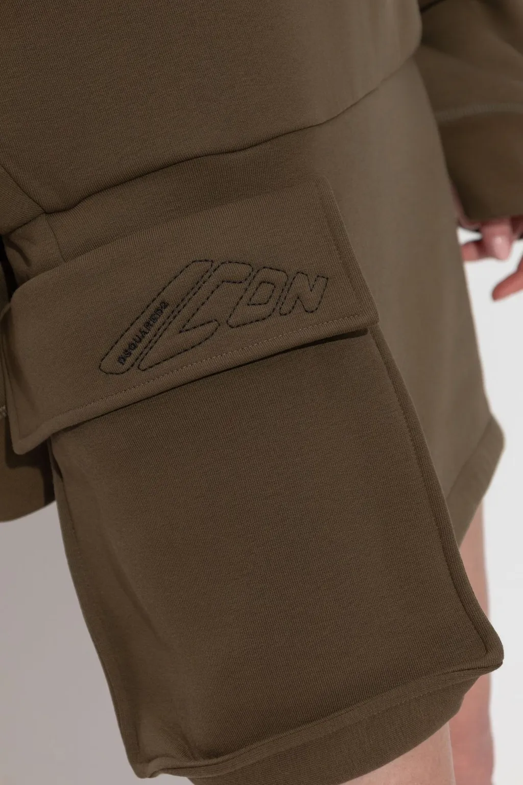 Pocket Detailed Long Sleeved Dress