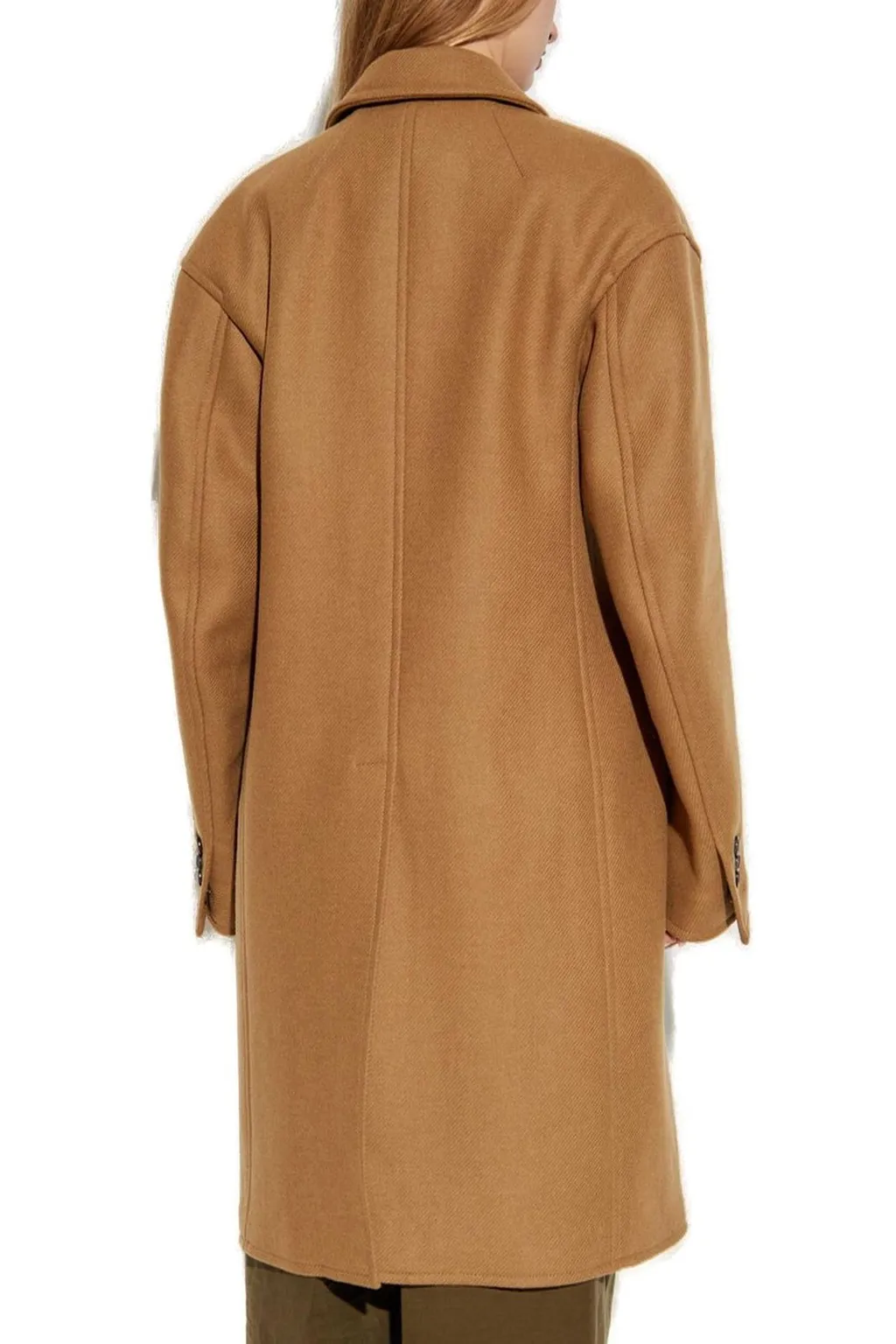 Long Sleeved Single Breasted Coat