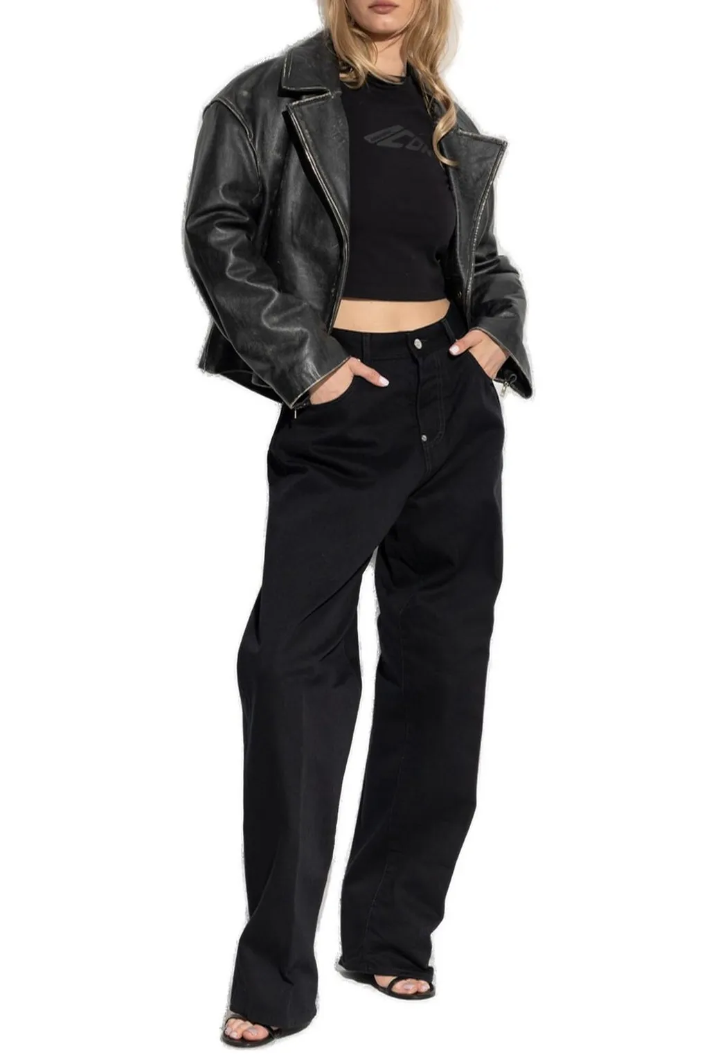 Wide-Leg Jeans