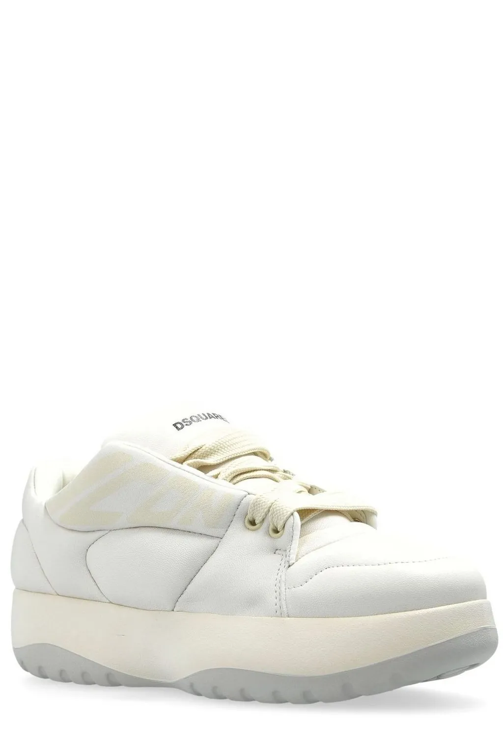Puffer Lace-Up Sneakers
