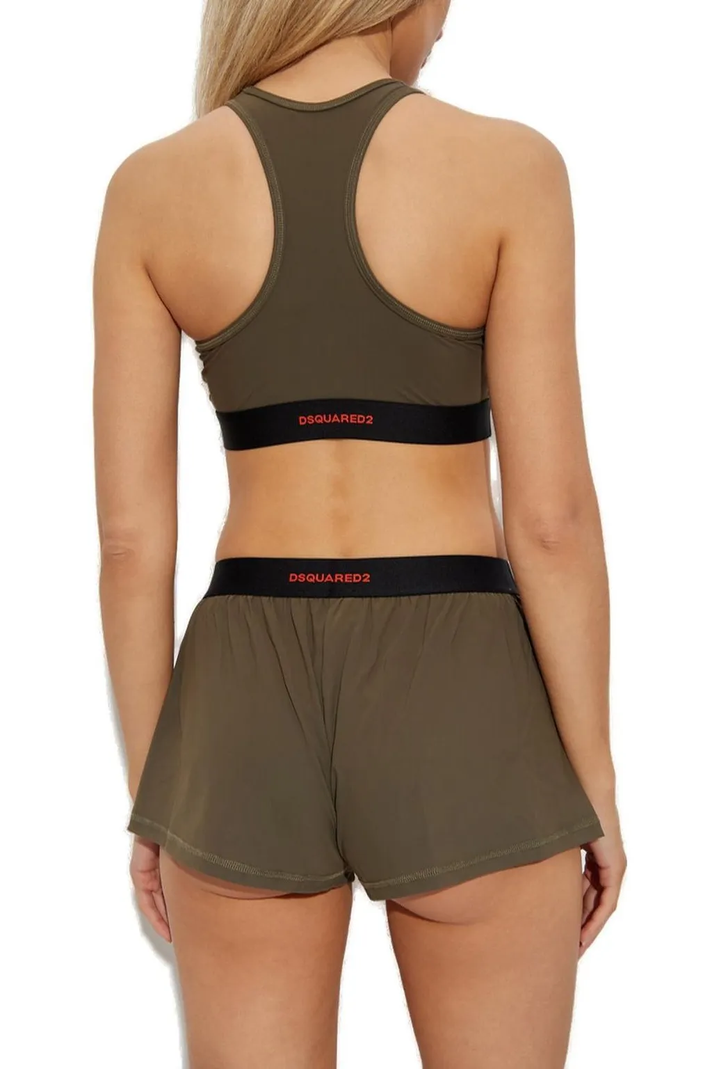 Icon Printed Waistband Shorts