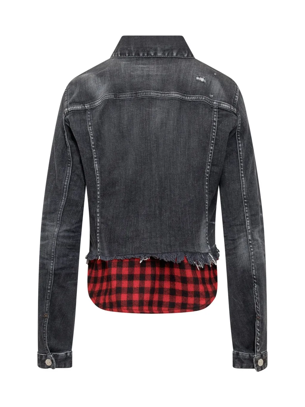 Panelled Button-Up Jacket