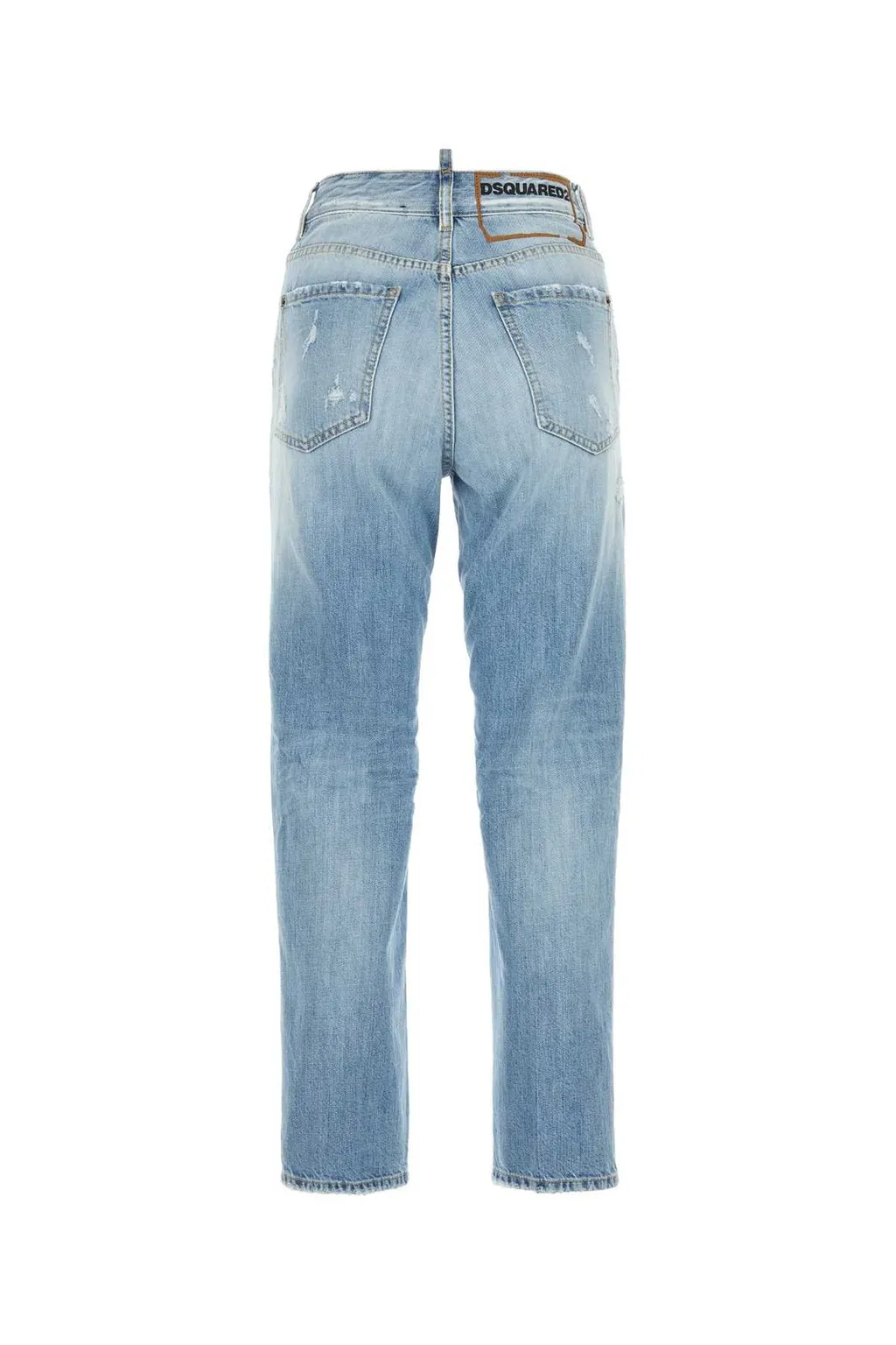 Distressed Tapered Jeans