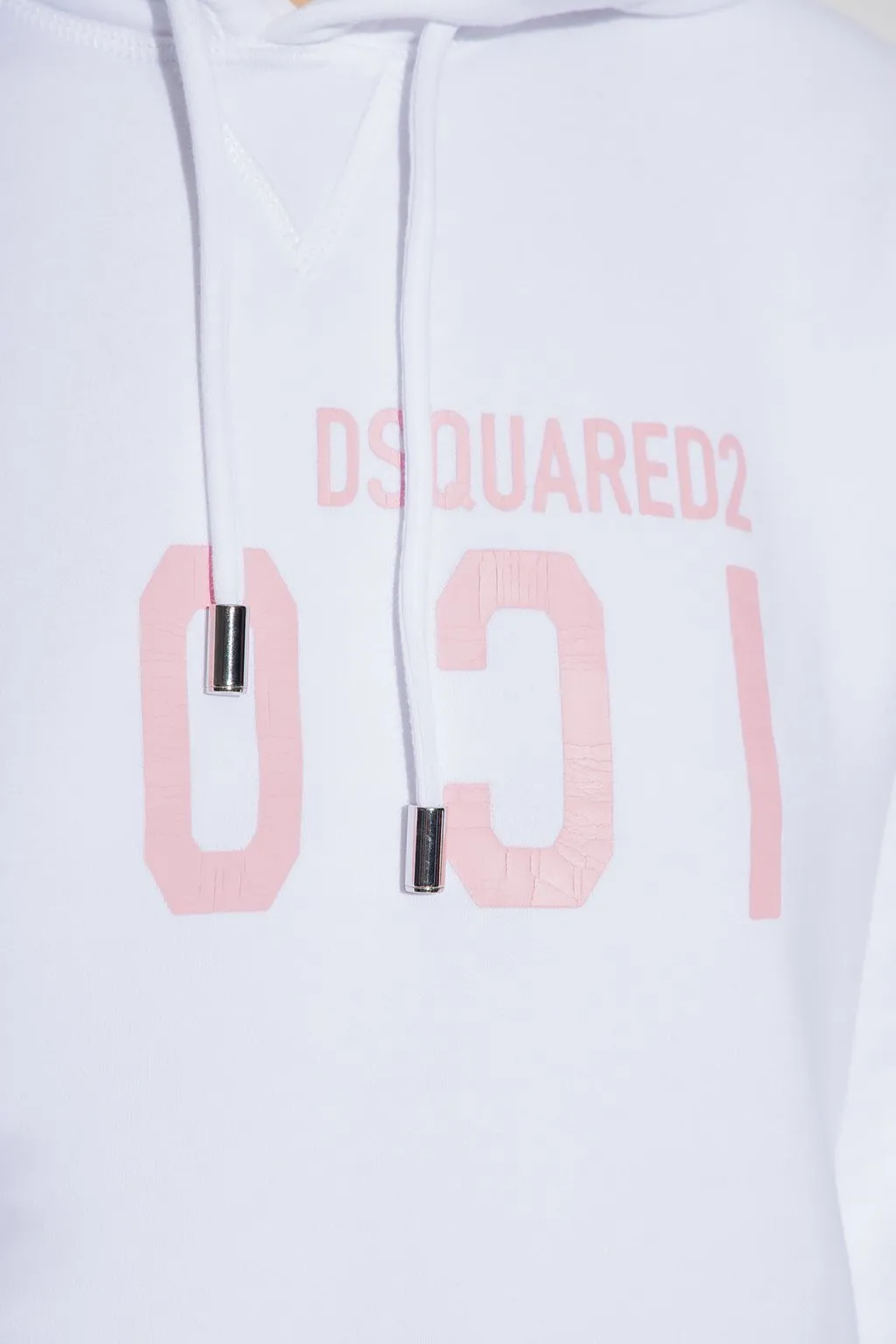 Icon Printed Drawstring Hoodie