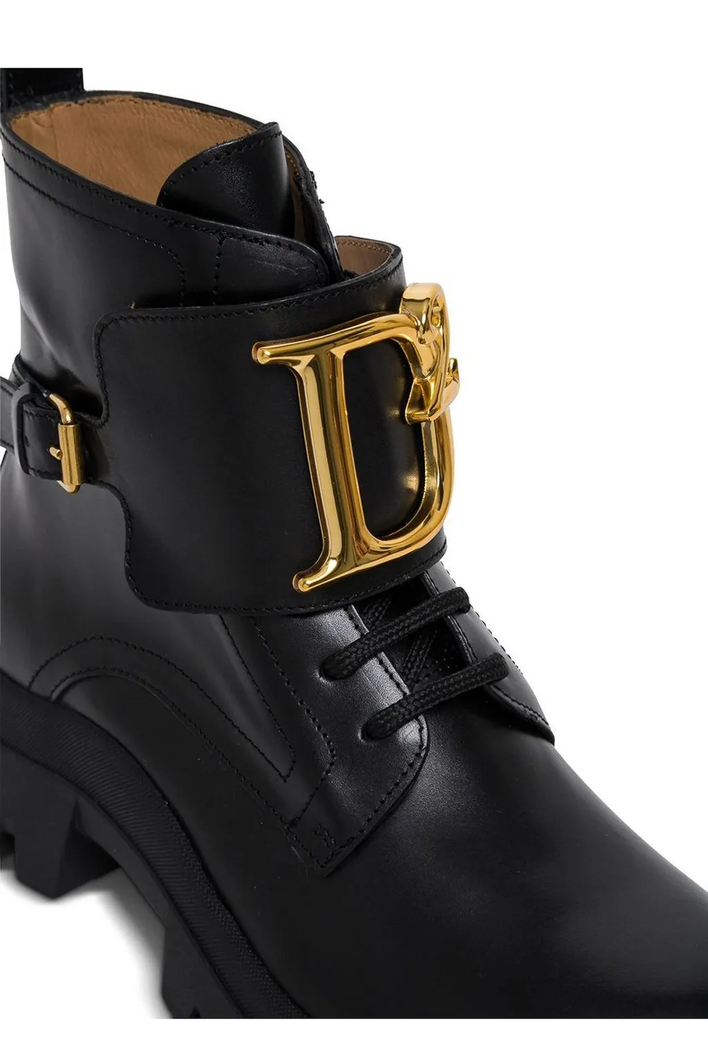 D2 Statement Lace-Up Boots