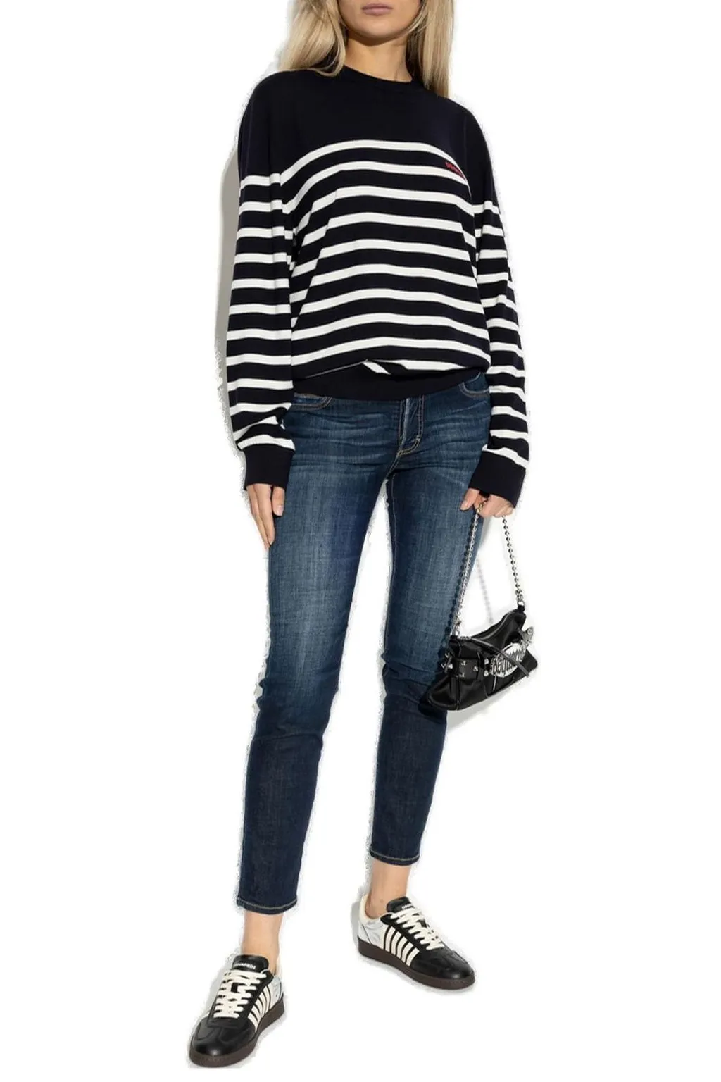 Striped Crewneck Jumper