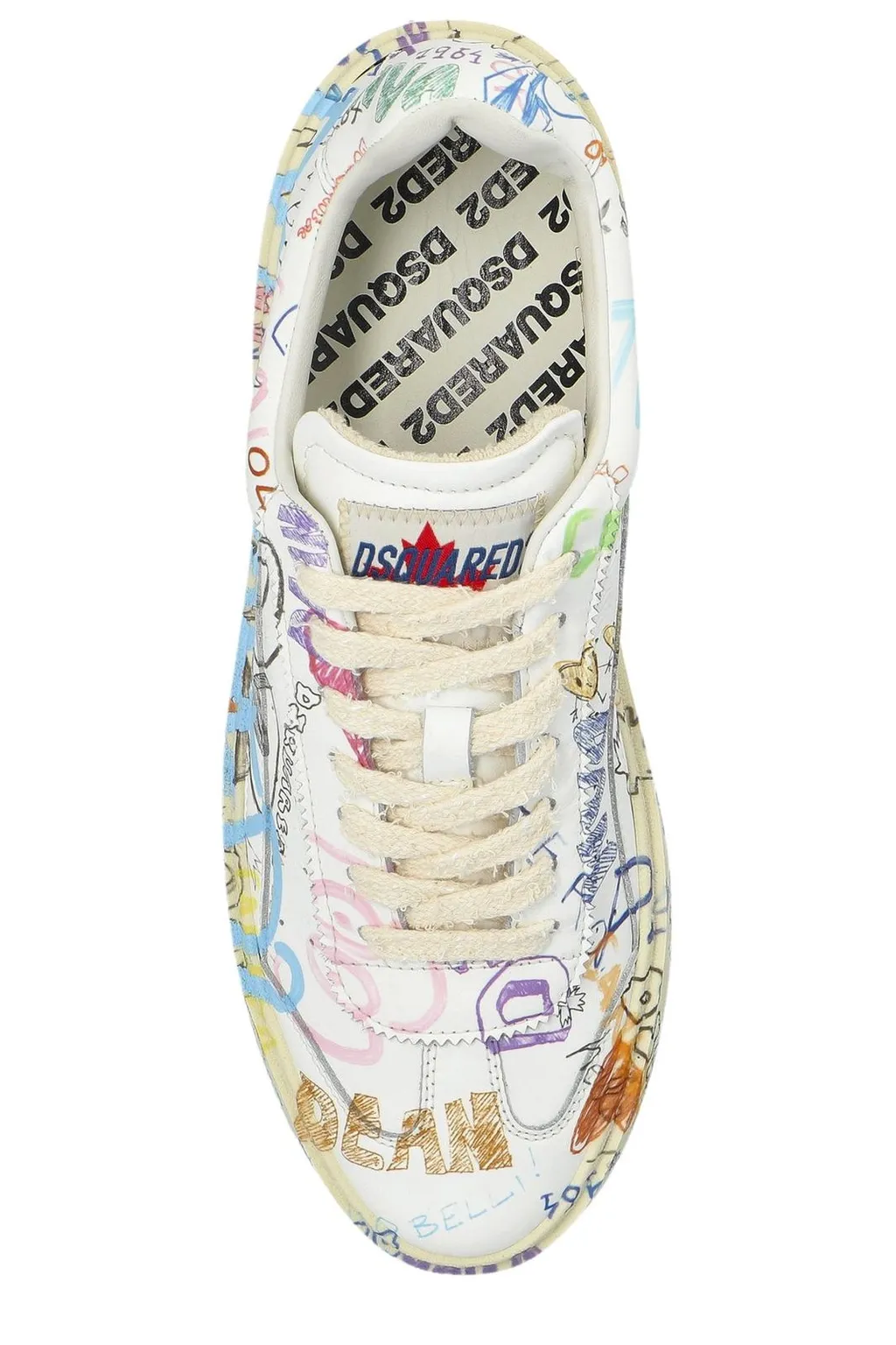 Rider Graphic Printed Low-Top Sneakers
