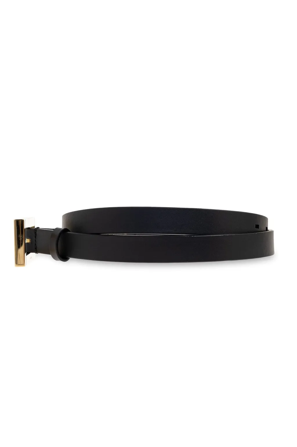 Logo Engraved Buckle Belt