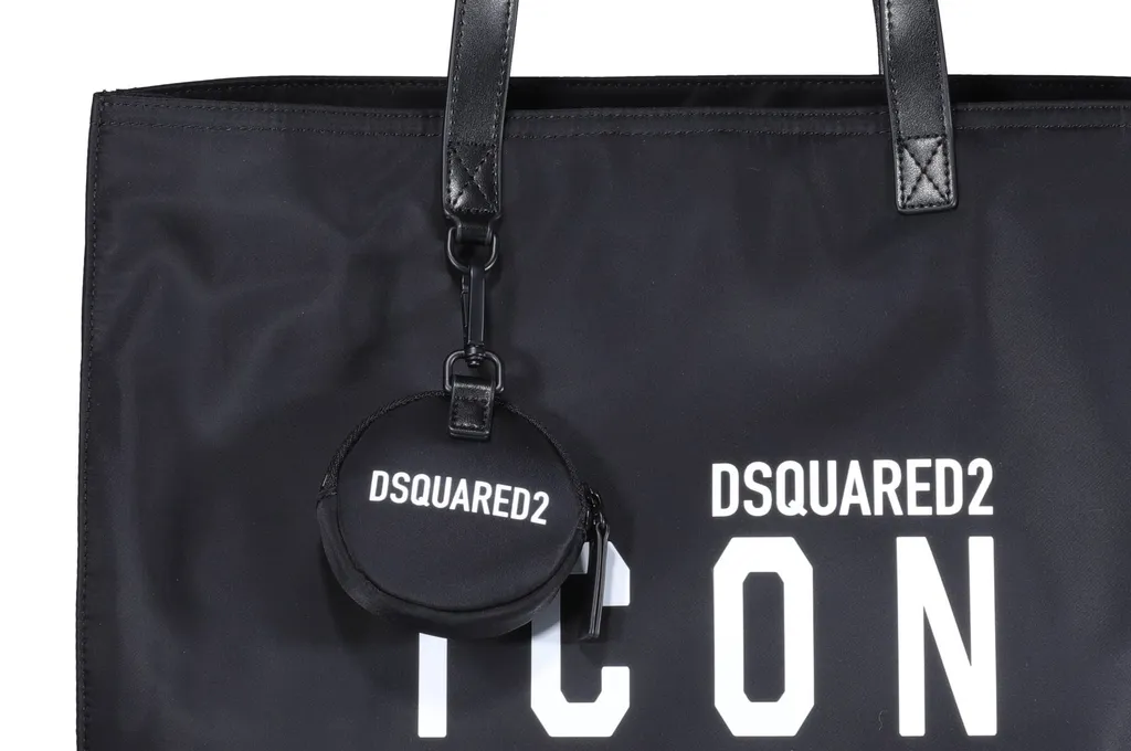 Removable Pouch Logo Printed Tote Bag