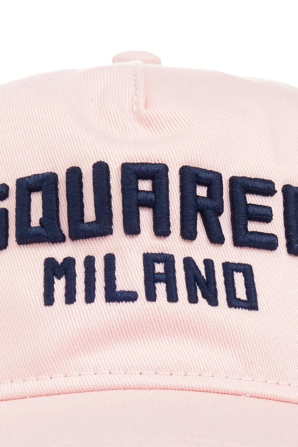 Logo Lettering Distressed Baseball Cap