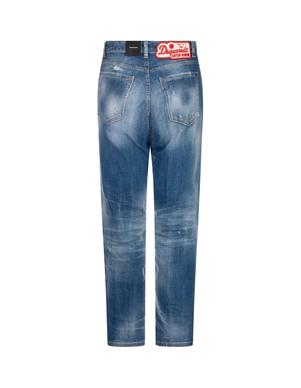 Straight Distressed Jeans