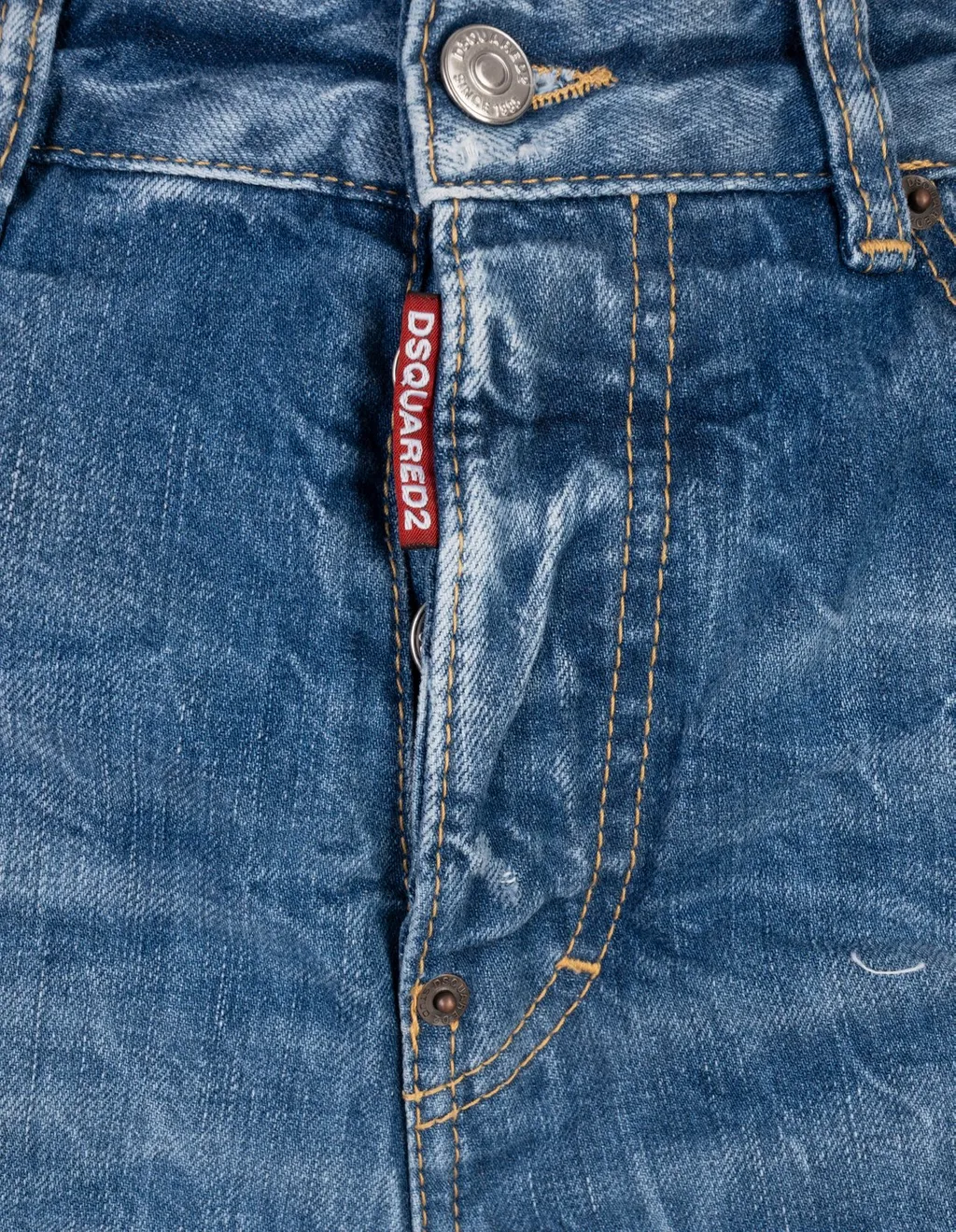 Straight Distressed Jeans