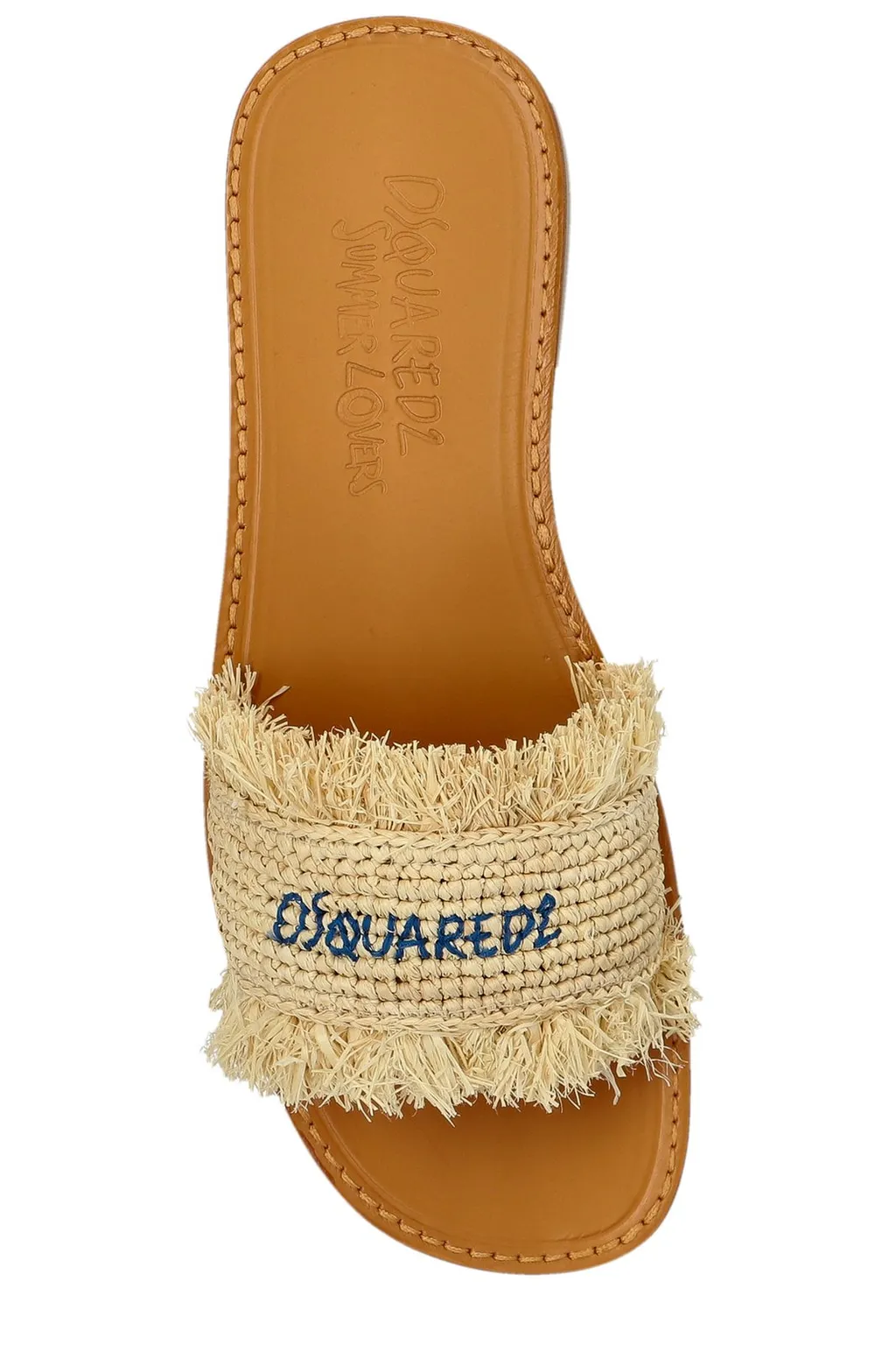 Summer Lovers Frayed Edge Slides