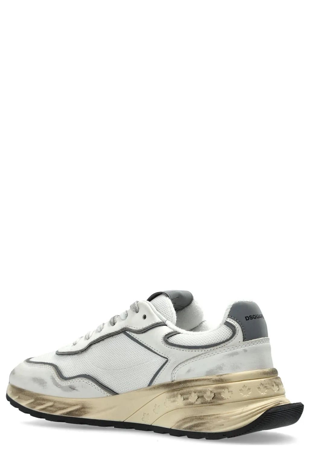 Distressed Low-Top Sneakers