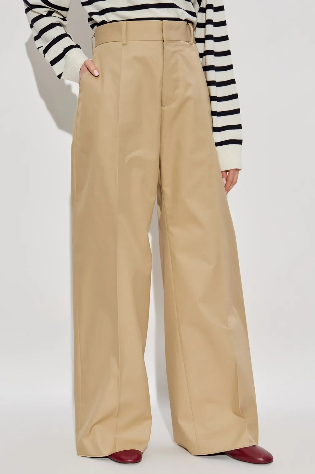 Logo Plaque Tailored Trousers