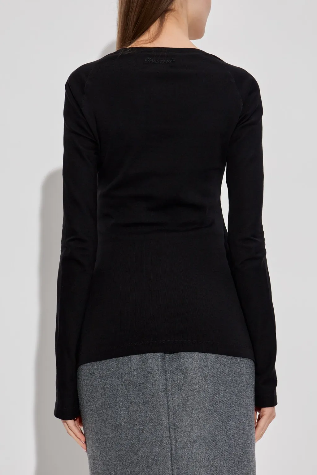 Crewneck Long-Sleeved T-Shirt