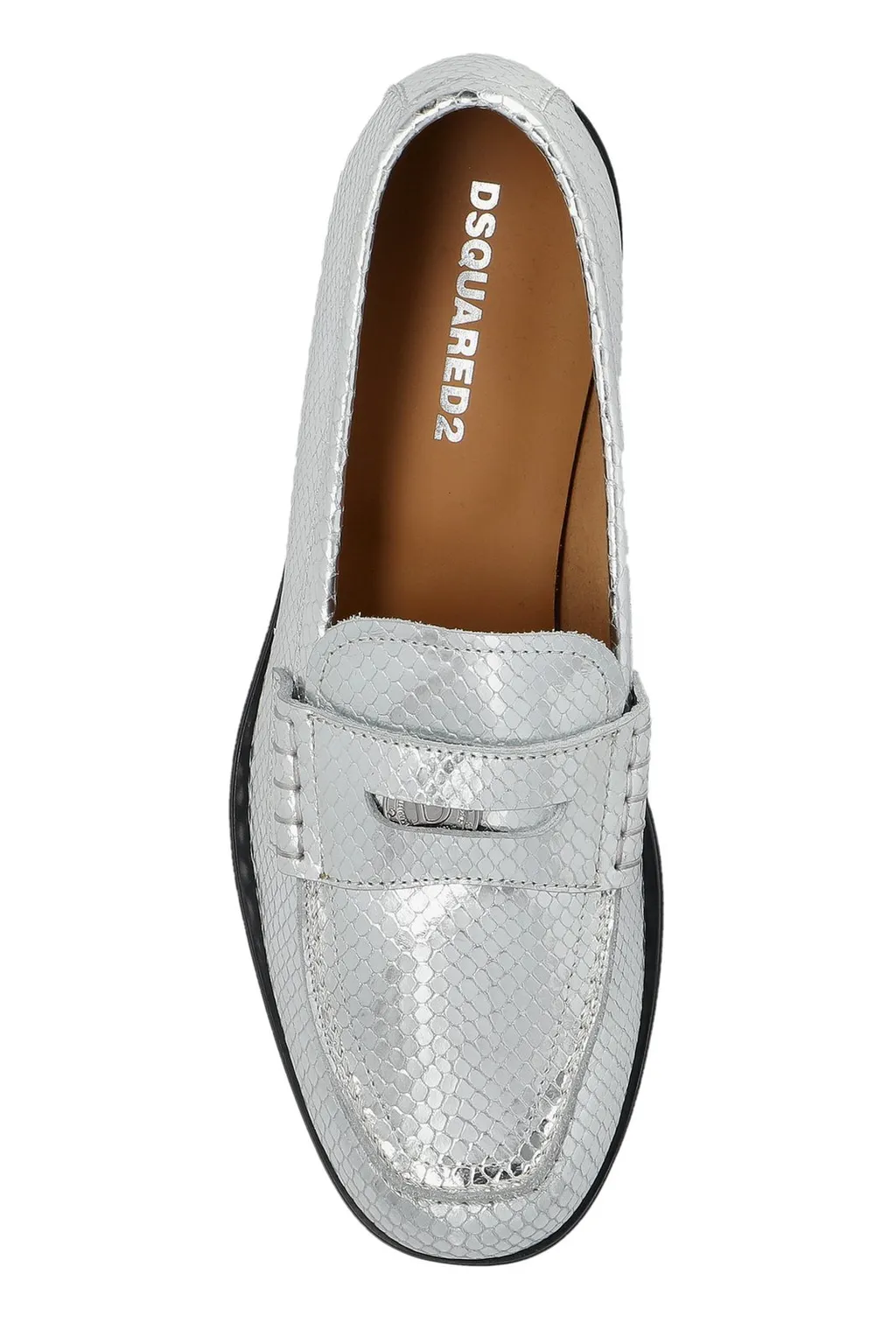 Round-Toe Slip-On Loafers