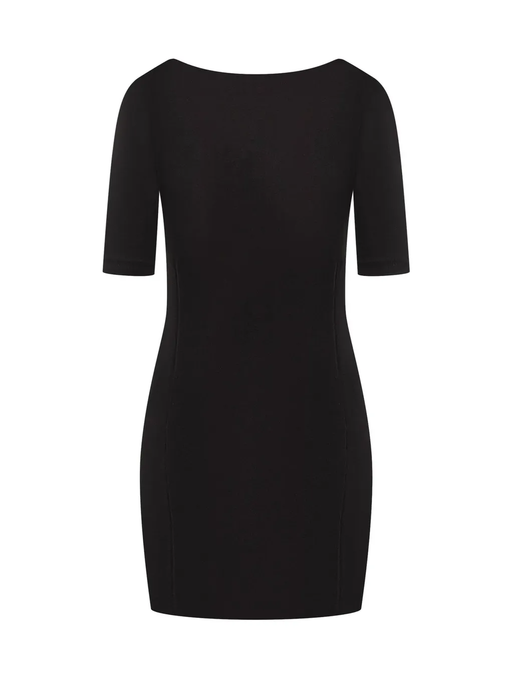 Logo-Plaque Short-Sleeved Dress