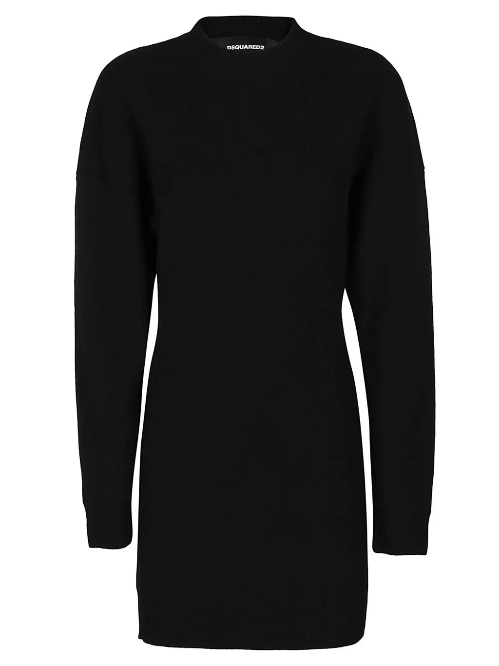 Ribbed Knit Mini Dress