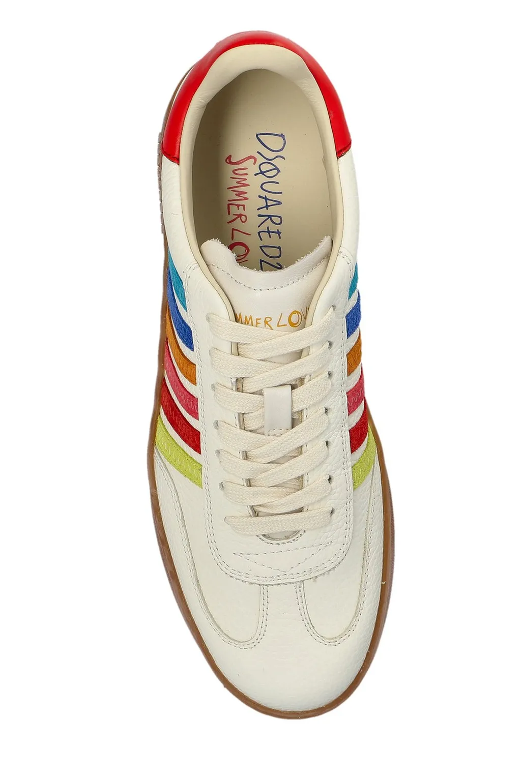 Striped Low-Top Sneakers