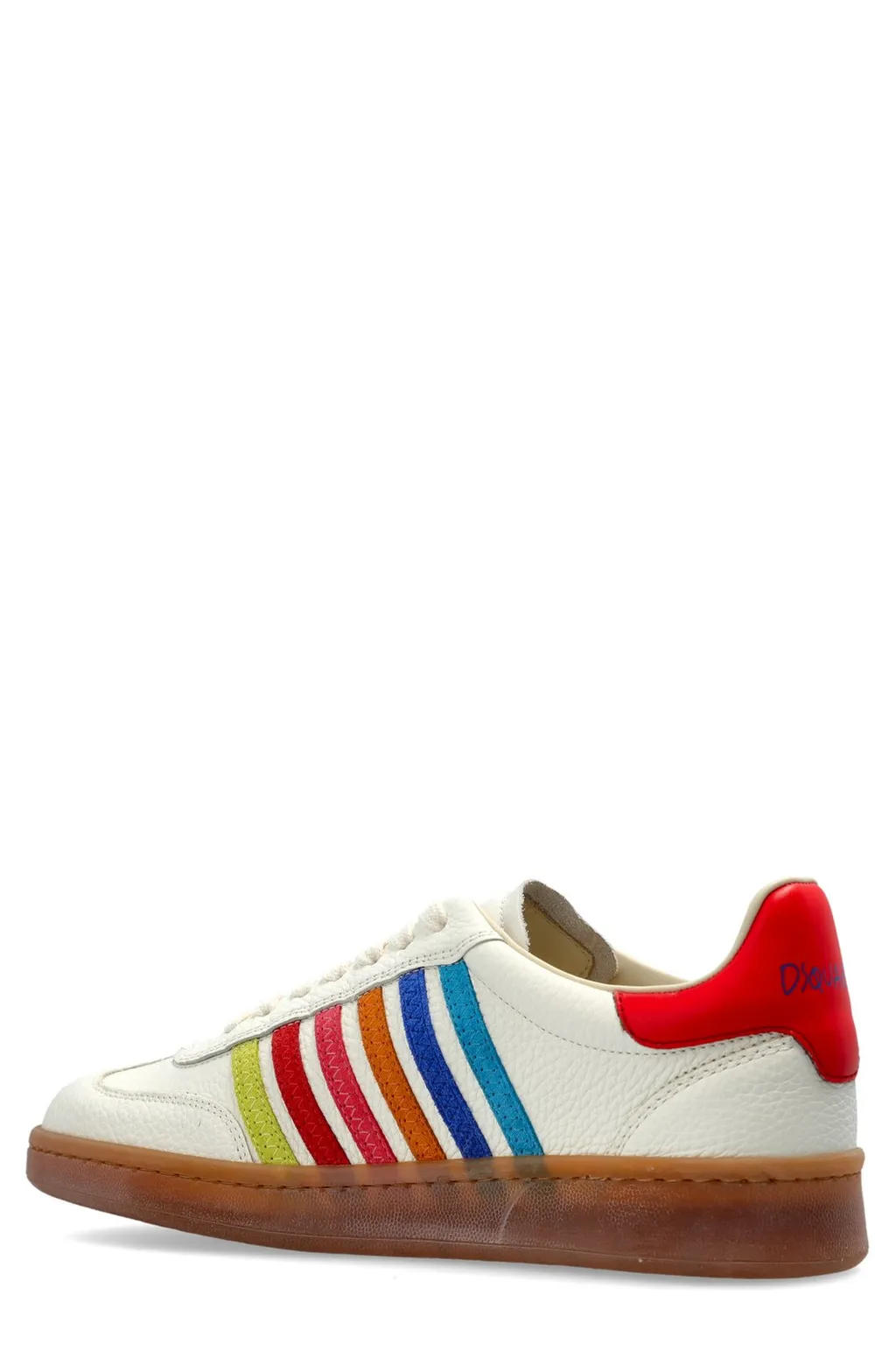 Striped Low-Top Sneakers
