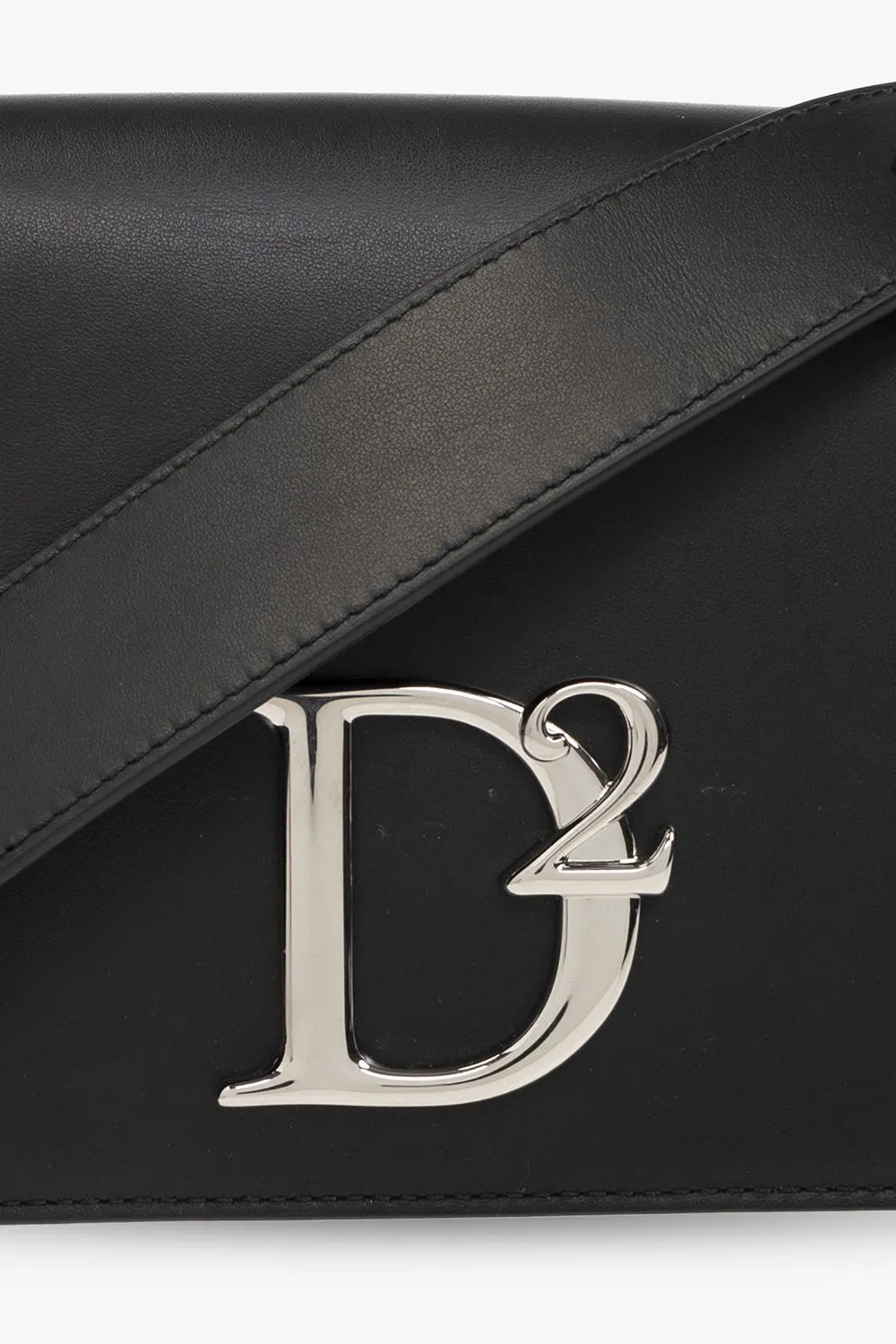Logo Plaque Shoulder Bag