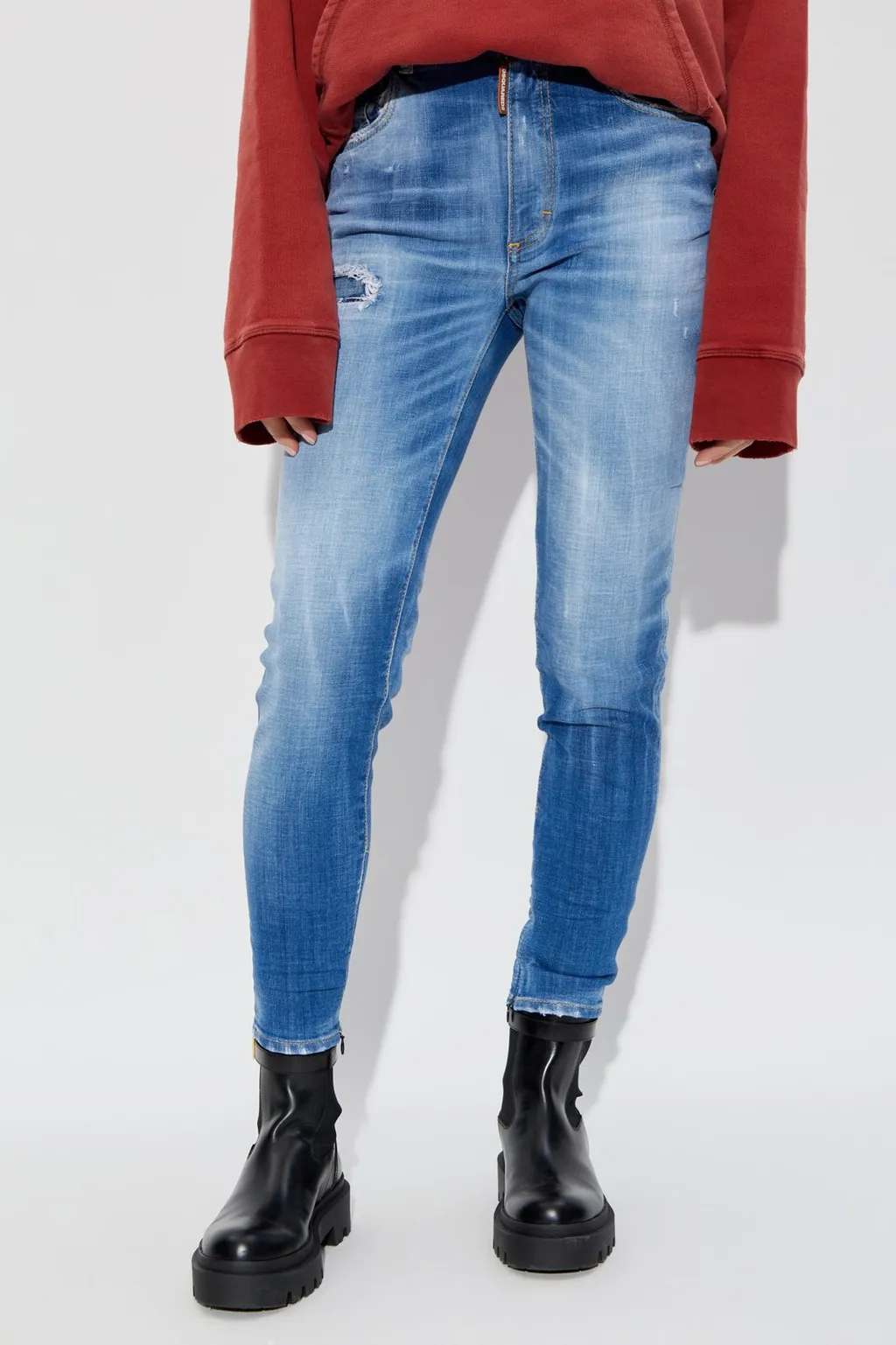 High Waist Twiggy Jeans