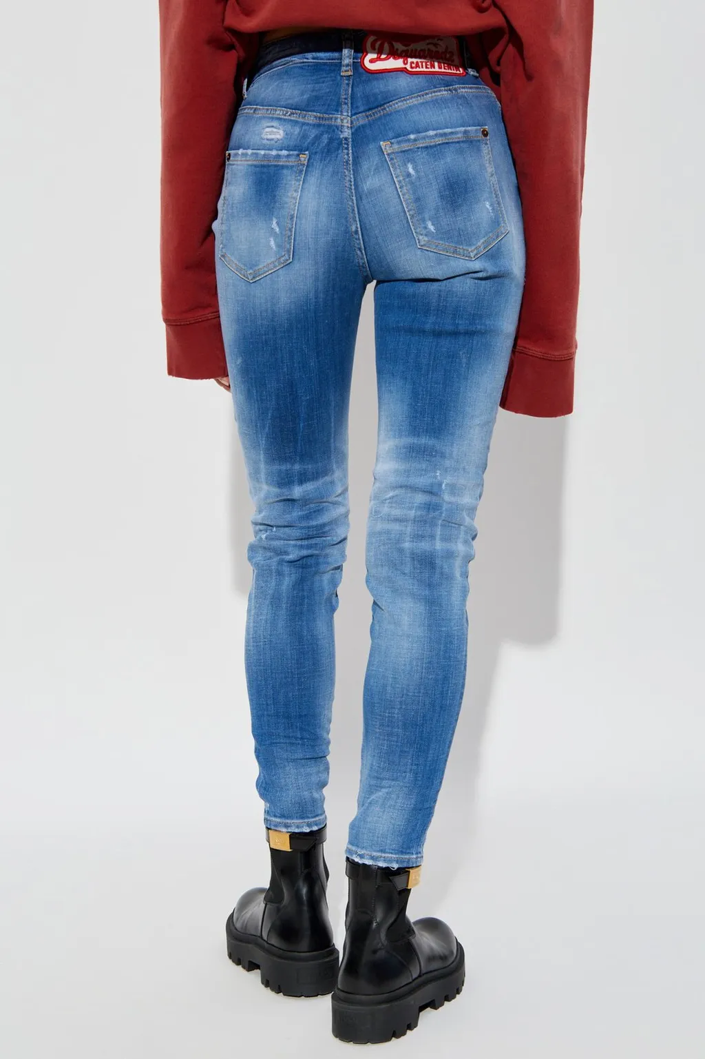 High Waist Twiggy Jeans