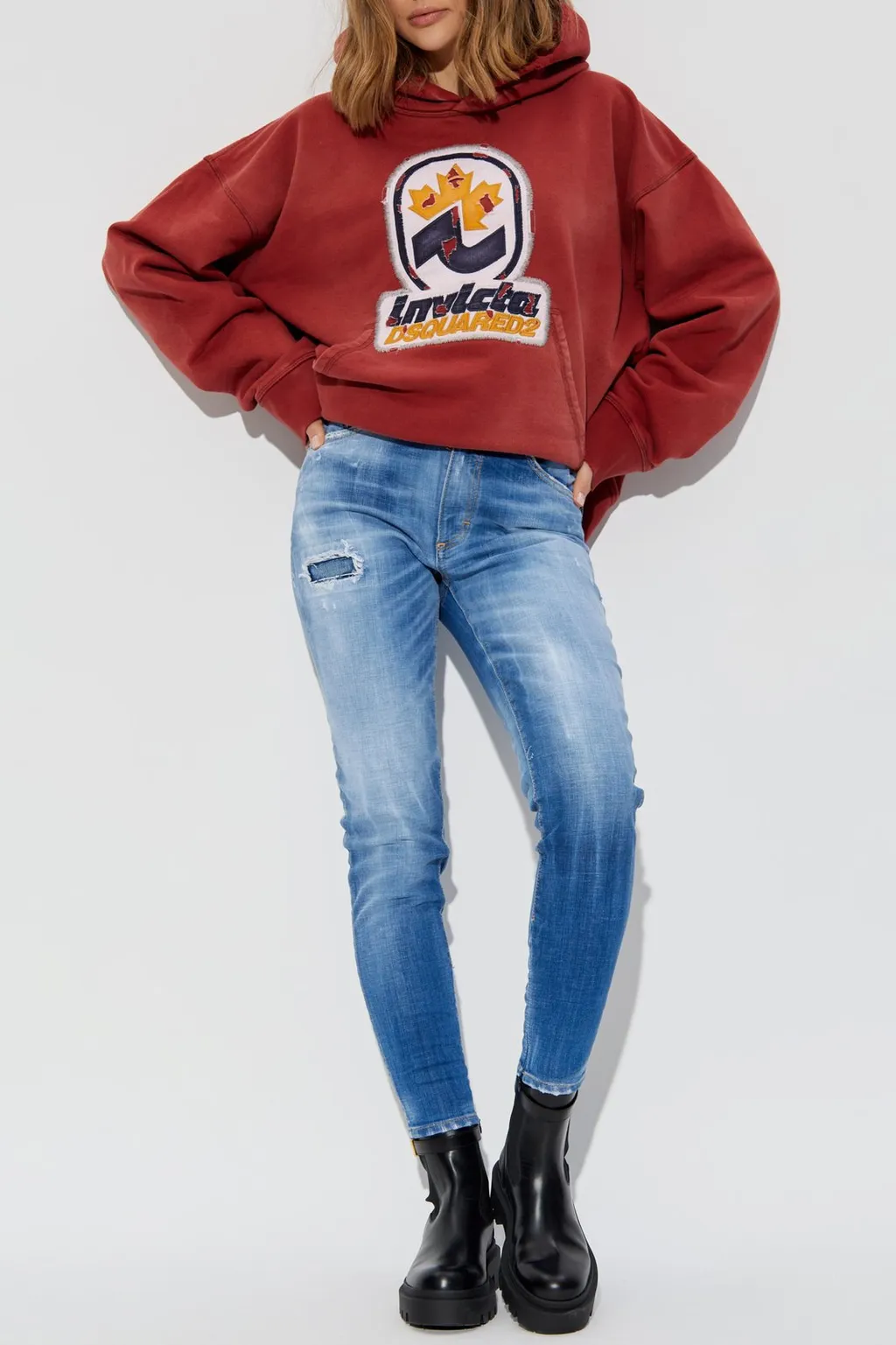 High Waist Twiggy Jeans
